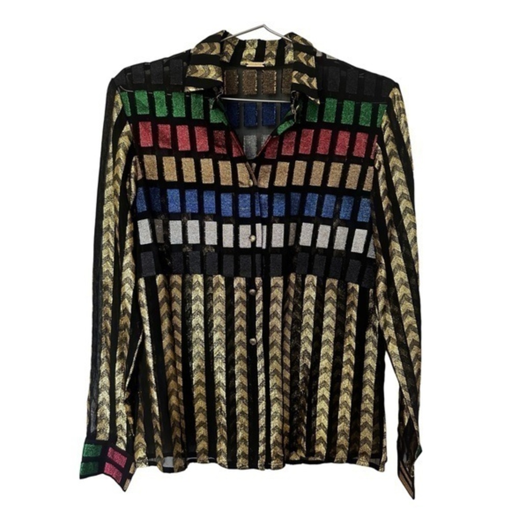 Women’s DODO BAR OR Marion Metallic Top